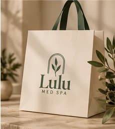 Lulu Med Spa shopping bag